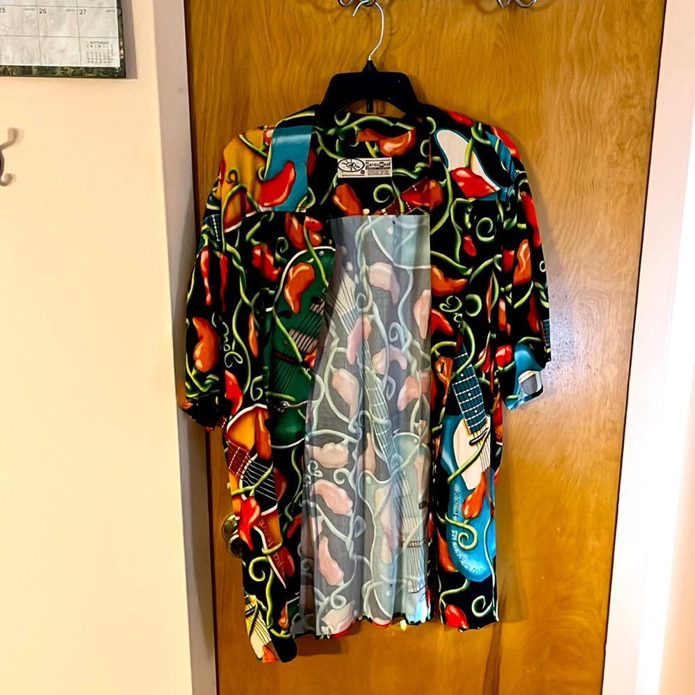 Bayou Wear 2005 New Orleans Jazz Festival Shirt Sz 3XL